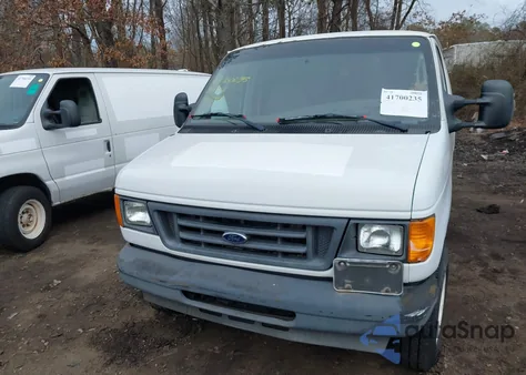 2007 Ford E-250 Commercial/Recreational из США, поврежденный, VIN 1FTNE24WX7DA99933